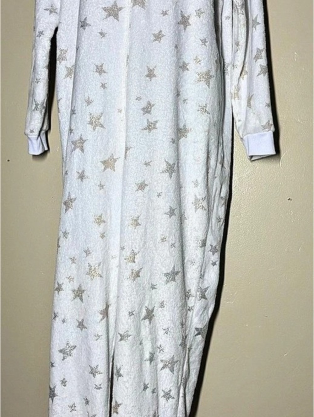Secret Treasures Unicorn Onesie White & Gold XL/XG Like New